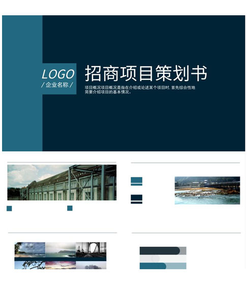 招商项目策划书PPT