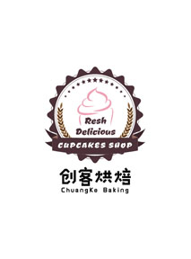 蛋糕烘焙店LOGO设计