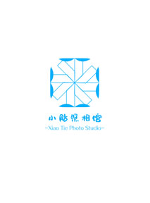 照相馆创意文字风格LOGO