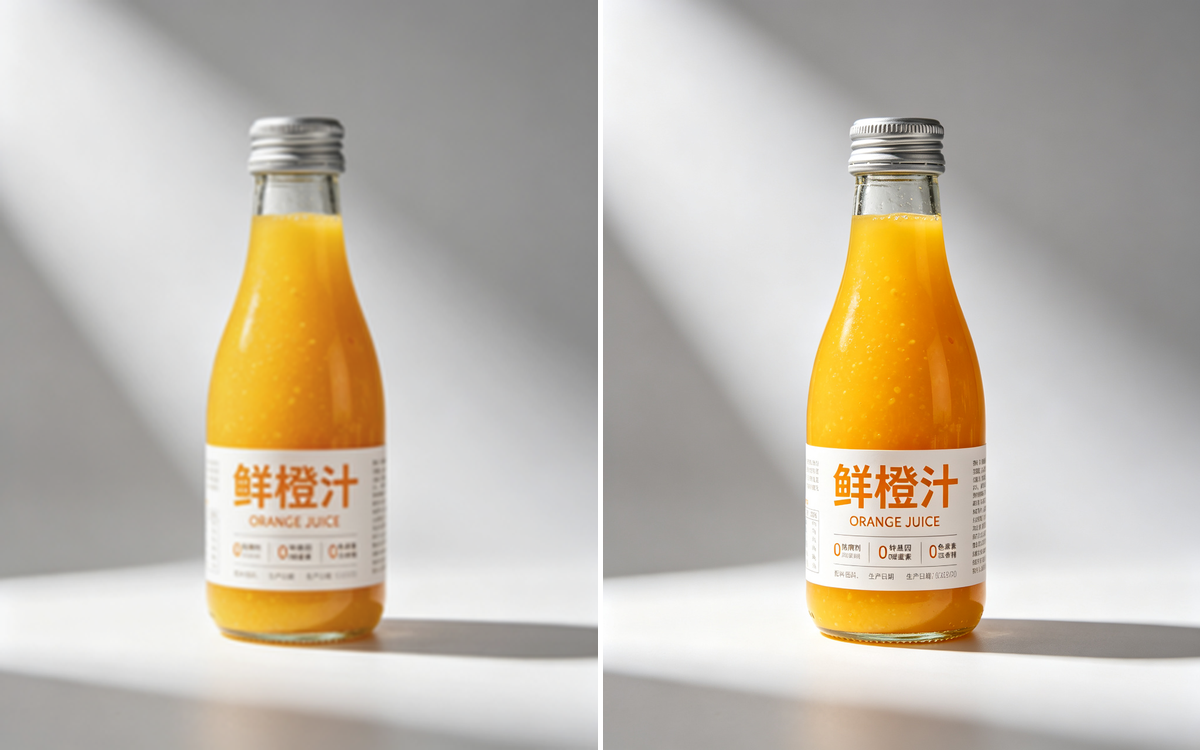 人像照片清晰度和光影优化展示