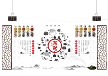 中国风传统茶文化展板（免费模板）